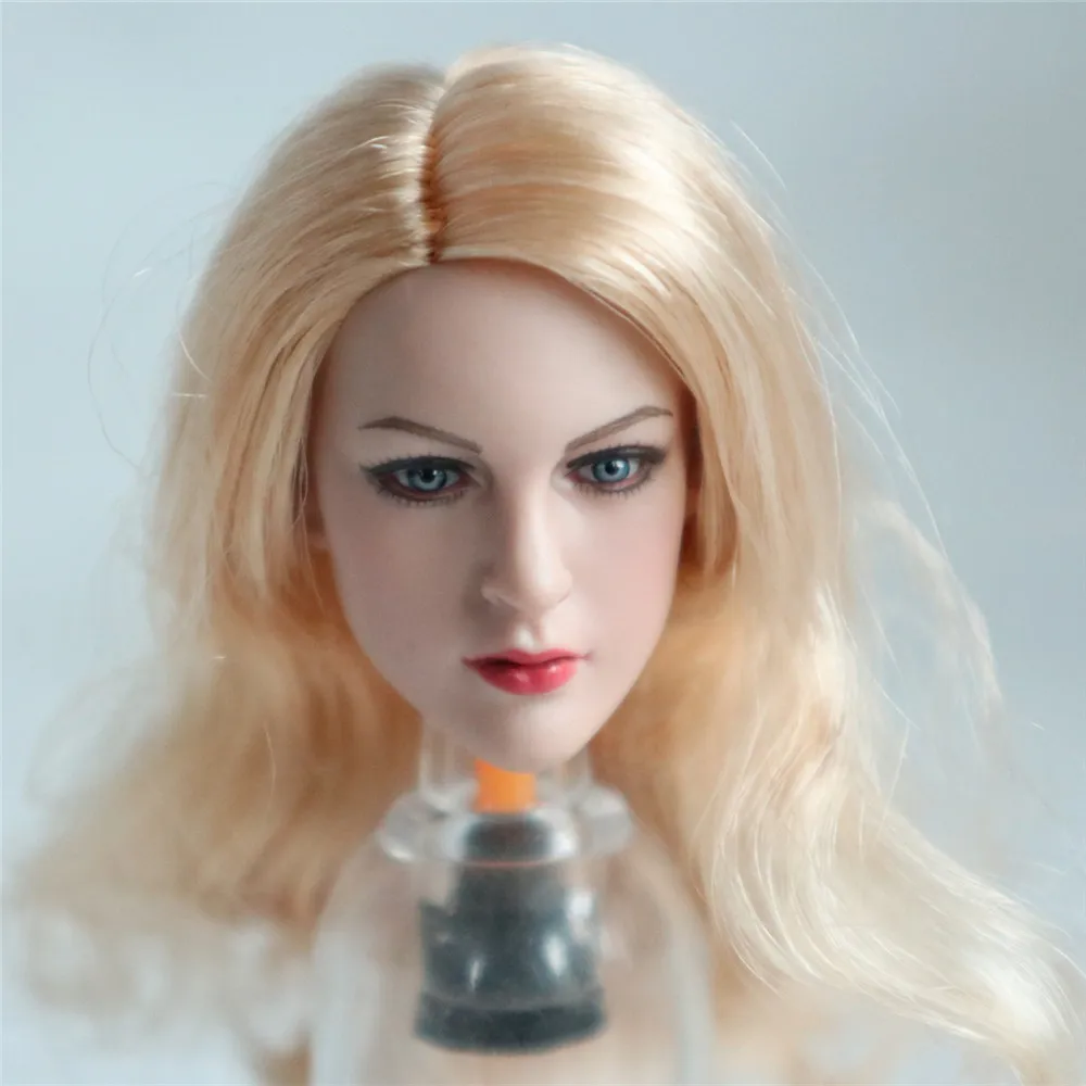 KIMI TOYS KT007 1/6 красота девушка женщина голова лепить для 12 дюймов Phicen Jodoll Kumik Verycool