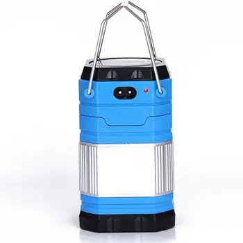 

LED Camping Lamp Lantern Light Solar Powered Charging Portable Outdoor Tool