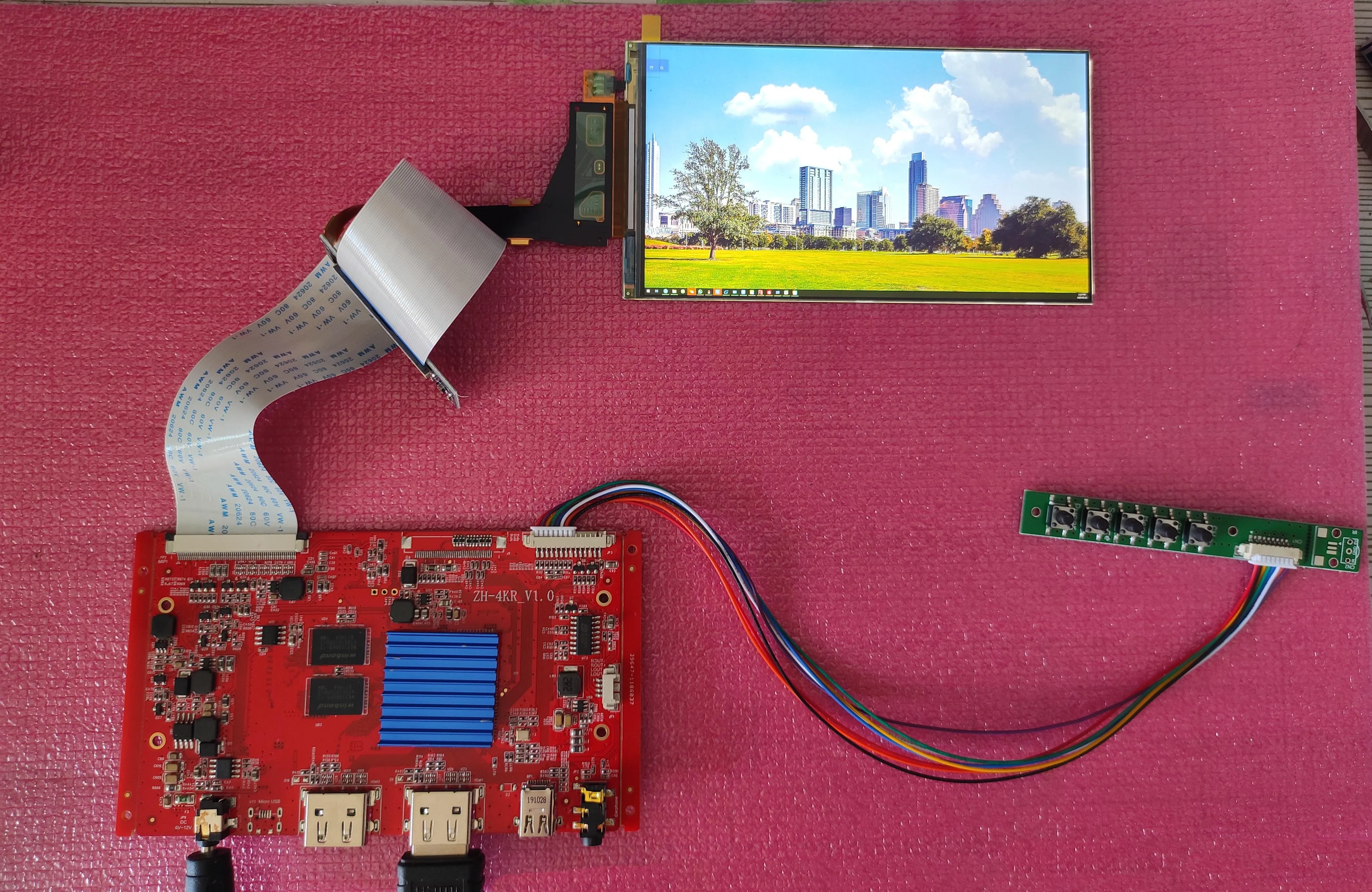 6 Inch 2K HDMI  IPS  LCD Kit Landscap 2560*1440