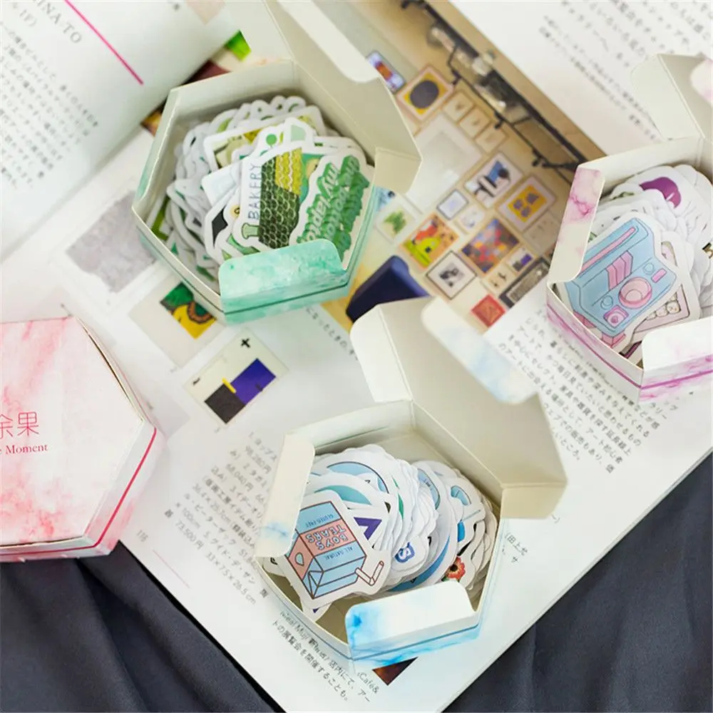 100 шт. наклейки серии The Moment Kawaii DIY скрапбукинг украшения самоклеющиеся