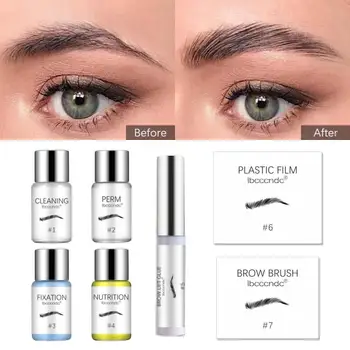 

New Keratin Brow Lamination Starter Kit Eyebrow Lift Perming Pads Extension Kit Curling Eye Lash Glue Wave Lotion Set TSLM1