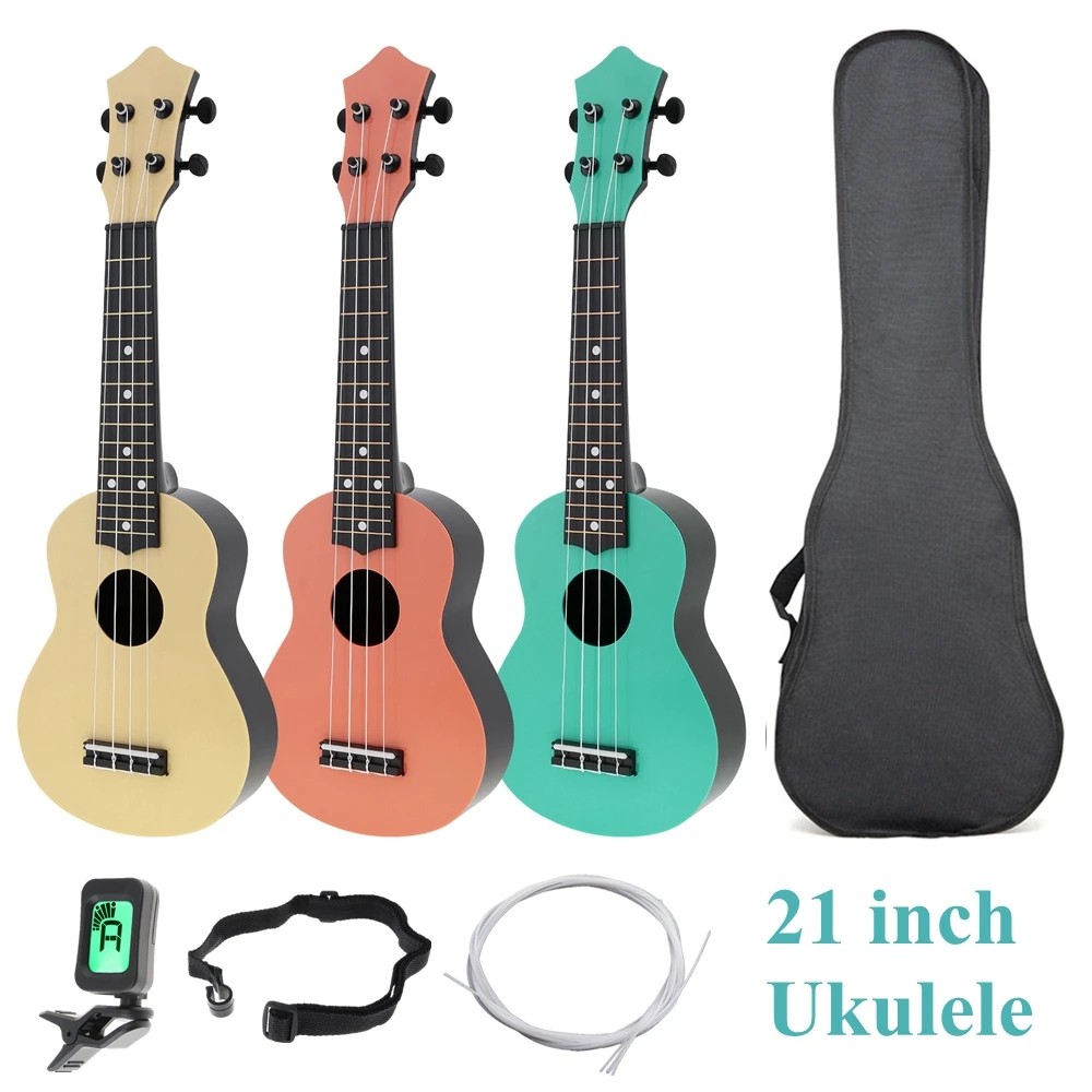 21-Inch Colourful Acoustic Ukulele