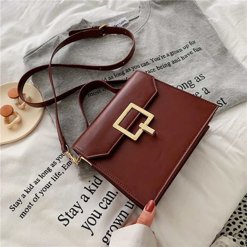 

Luxury Handbags Women Bags Designer Vintage Leather Shoulder Messenger Crossbody Bags For Women 2019 Lady Purses and Handbags