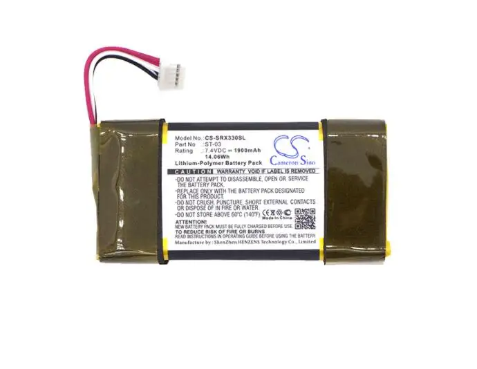 Cameron sino 1900 мАч батарея для SONY SRS-X33 ST-03 динамик | Электроника