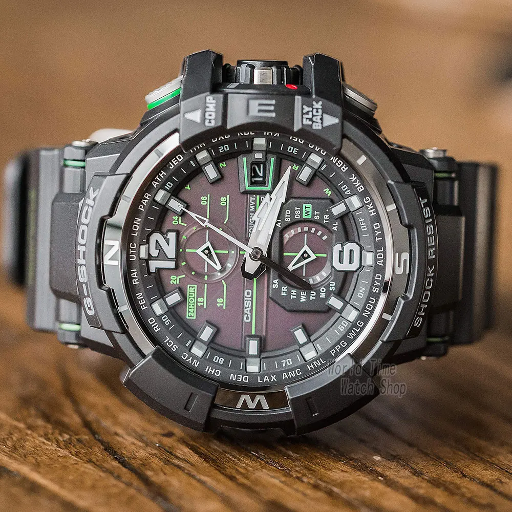 Часы Casio G SHOCK Мужские кварцевые спортивные часы Солнечная 6 Радио таблица
