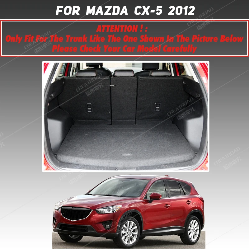 Kofferraum matte für MAZDA CX5 CX-5 SUV 2012 cargo-liner teppich