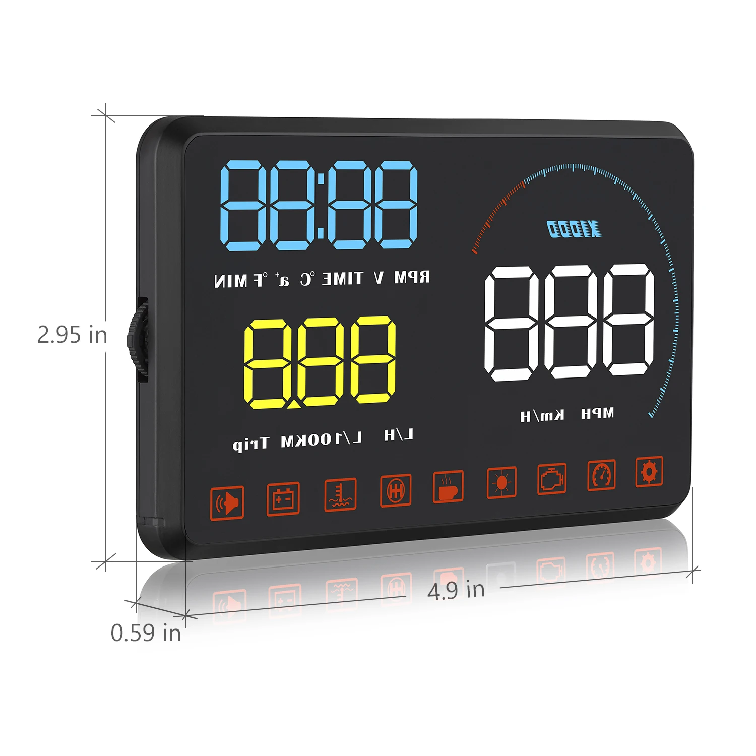 Автомобильный obd2 проектор HUD obd2 дисплей Автомобильный Hud Дисплей obd2 датчик Автомобильный дисплей