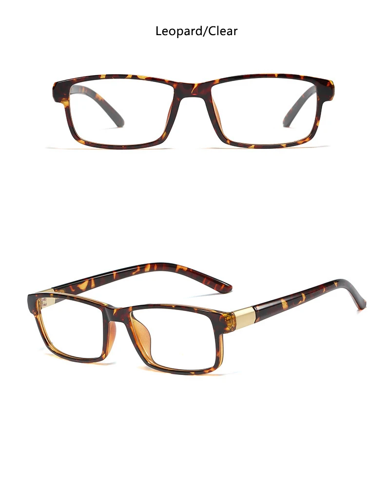 Новинка, мужские оправы для очков,, оптические прозрачные линзы, PC очки, темно-коричневые прямоугольные очки, оправа для очков, мужские очки для чтения, близорукость