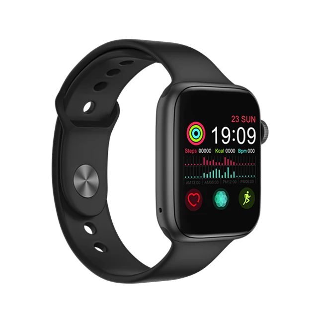 Black Умные часы SCOMAS IWO 8 Pro 1,5", ips, Bluetooth, монитор сердечного ритма, кровяного давления, водонепроницаемые Смарт-часы для iOS Android - Цвет: Black