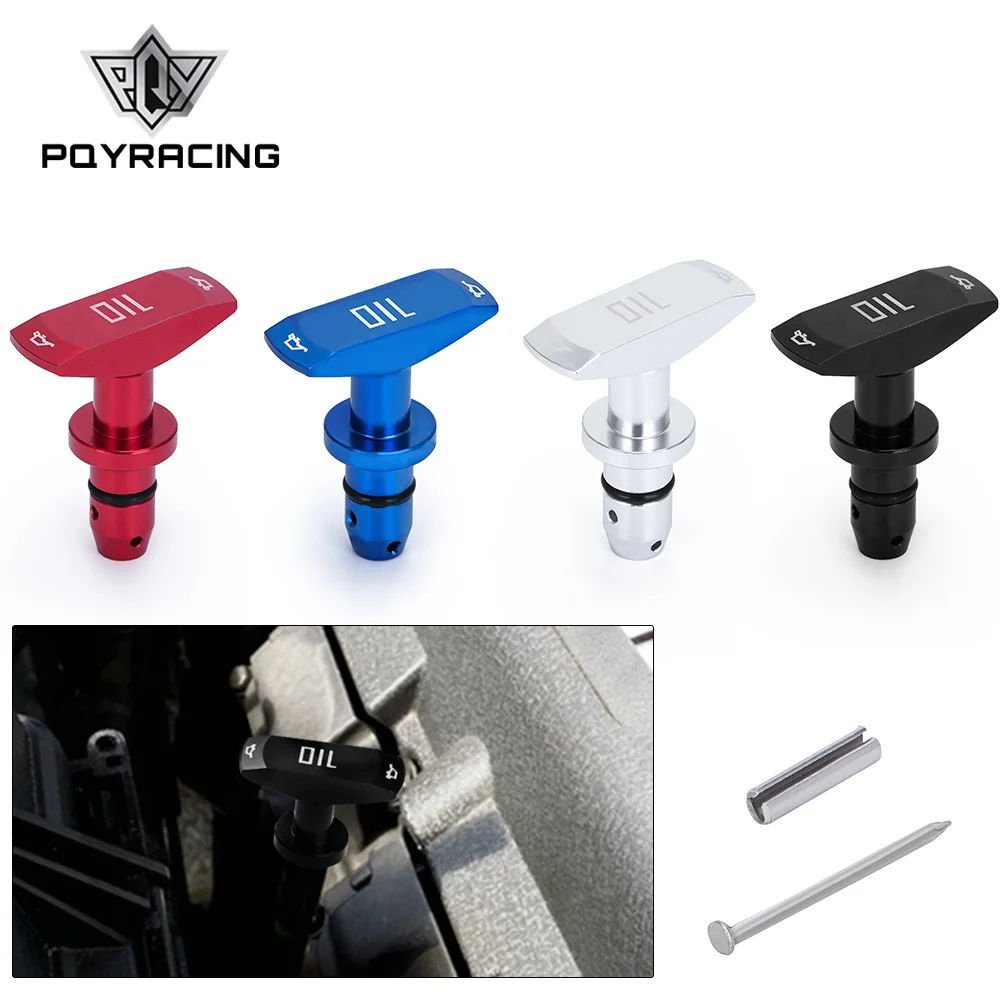 Aluminum Alloy Oil Dipstick Pull Handle For Ford 1999-2011 Mustang GT V8 GT500 Replacement Engine Accessories 4 color PQY-ODP02 aluminum oil dipstick