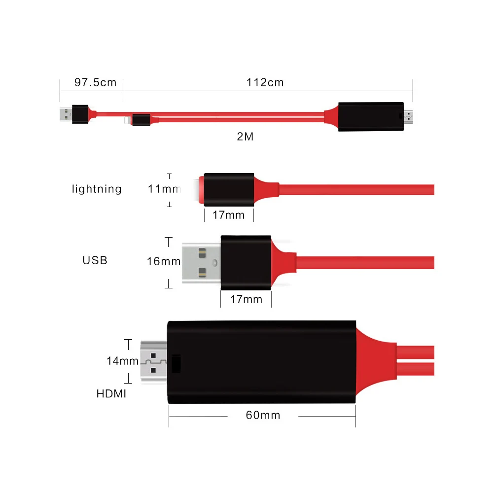 Игровой Кабель HDMI со штекером HD 1080P преобразователь адаптер USB кабель для HDTV TV