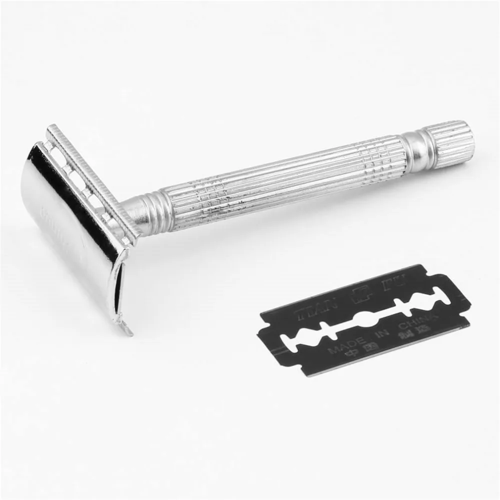 

Hot Durable Men Shaver Removal Comfortable Shaving Razors Old Style Double Edge Blade Shaving Machine Portable Home Appliances