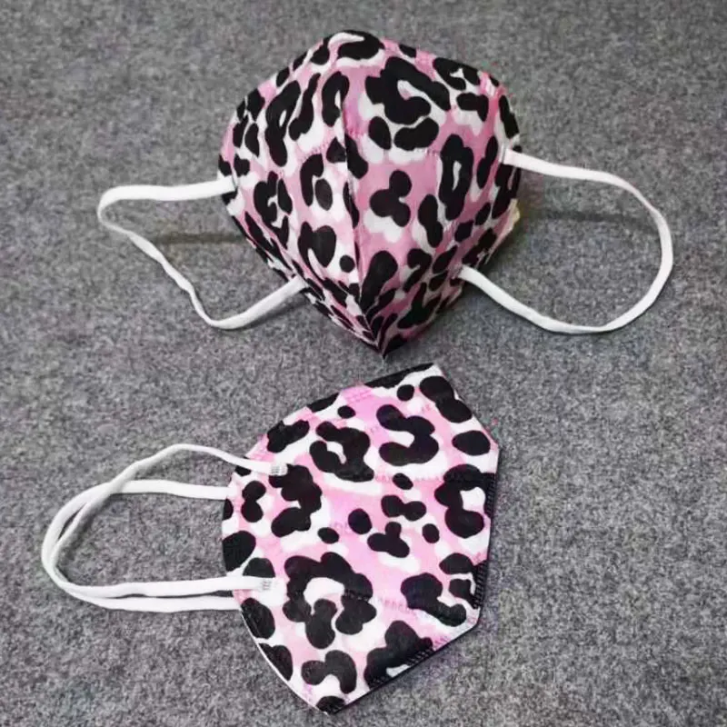 Multicolor Leopard Adult KN95 Mask Mascarillas Face FFP2 Masks Mouth Cap Protective FPP2 Masks Face Mascarillas FFP2 Mask Filter