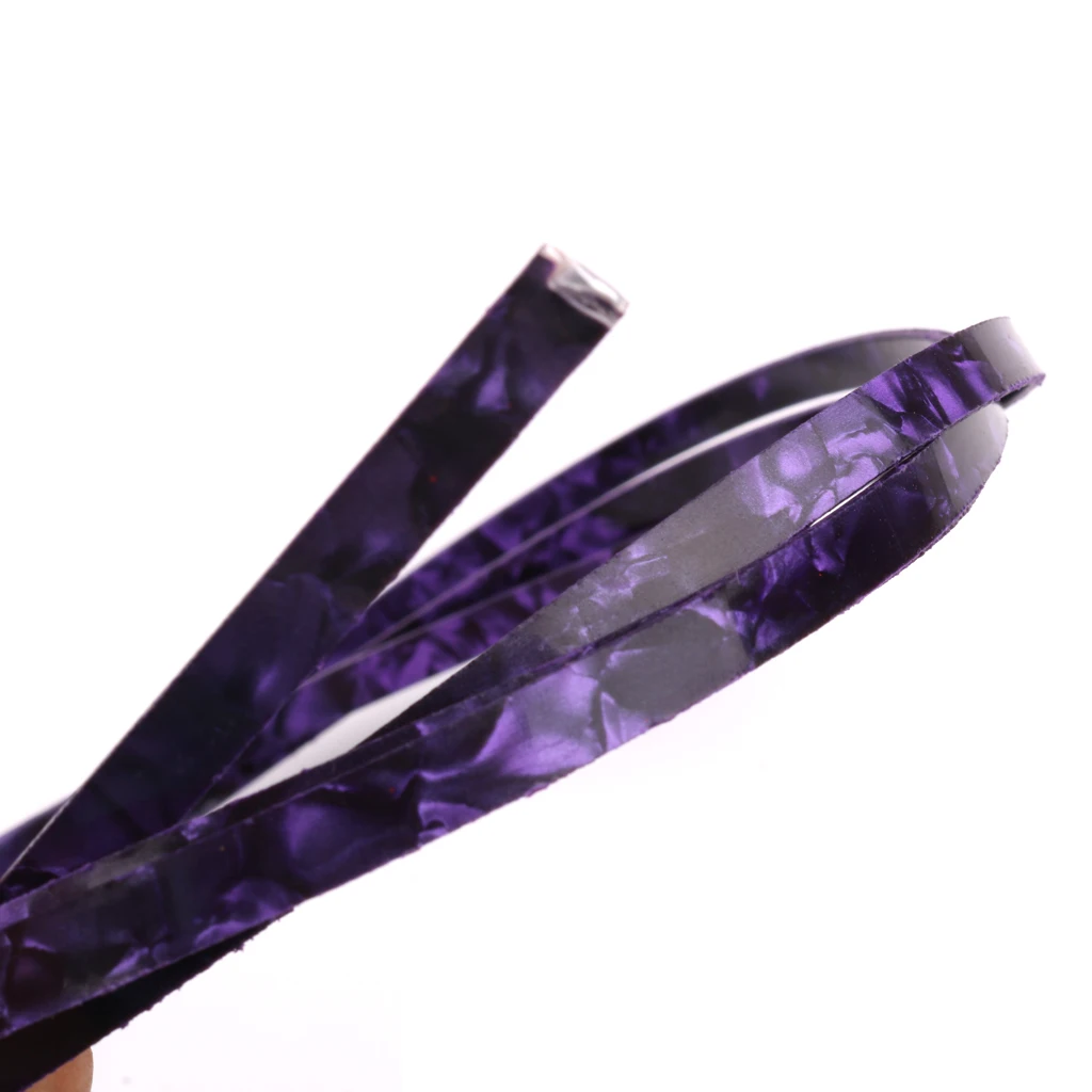 Purple Celluloid Acoustic Classical Guitar Binding Purfling Strip For Luthiers 1620x6x1.5mm