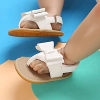 2023 New Big Bow 0-18 Month Baby Princess Shoes Sandal Breathable And Comforter Walking Shoes 6