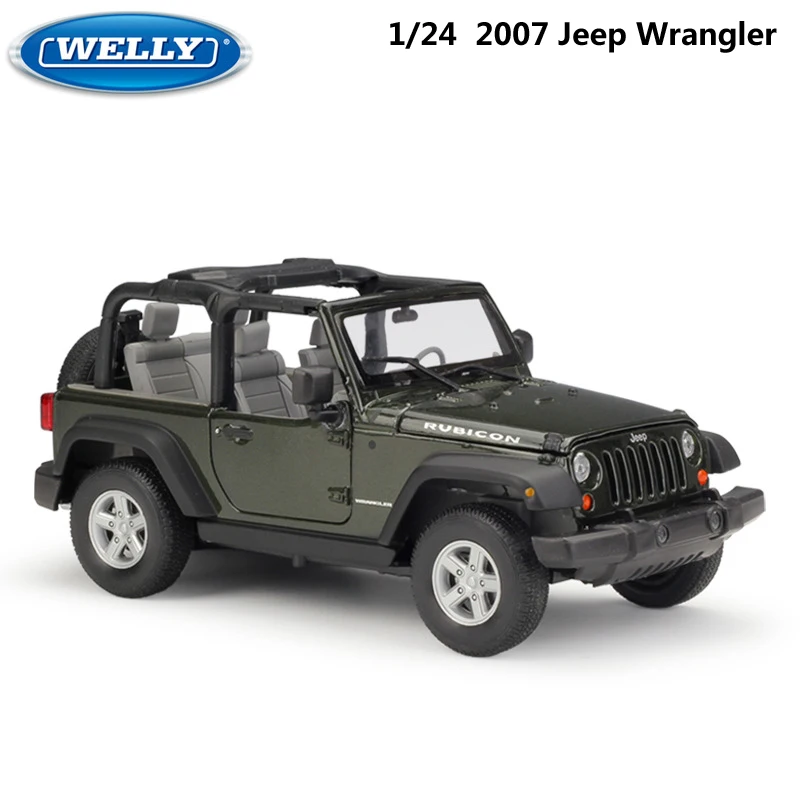 124 Scale Jeep Wrangler Jeep Wrangler Diecast Collection Scale