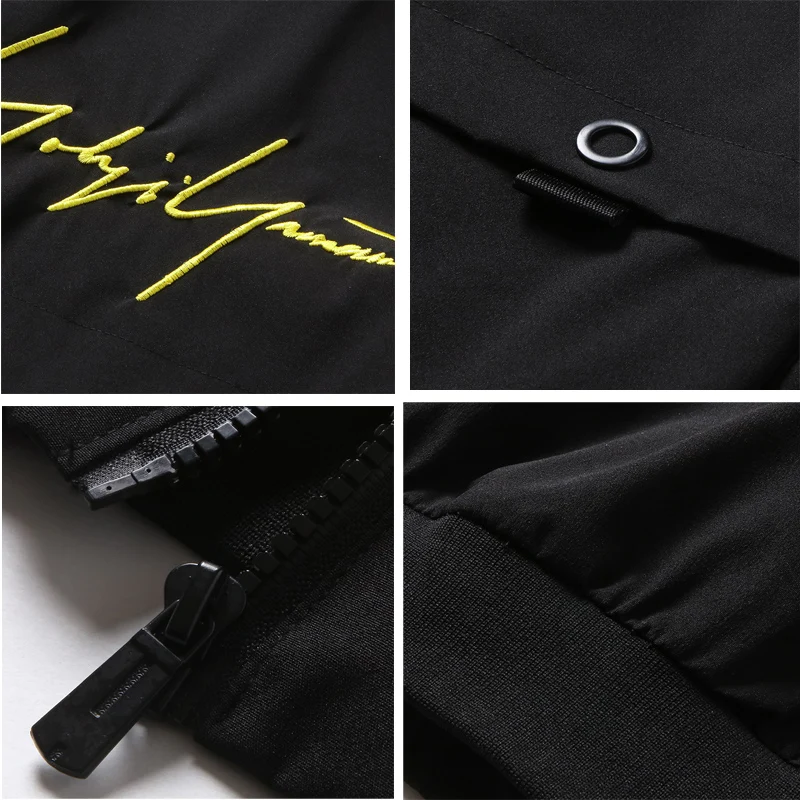 Hot Product Zip Spring Autumn Windbreaker Men Jacket Fashion Brand Slim Fit Coat Male Casual Streetweat Jacket Mens Coat Plus size 4XL,ZA329