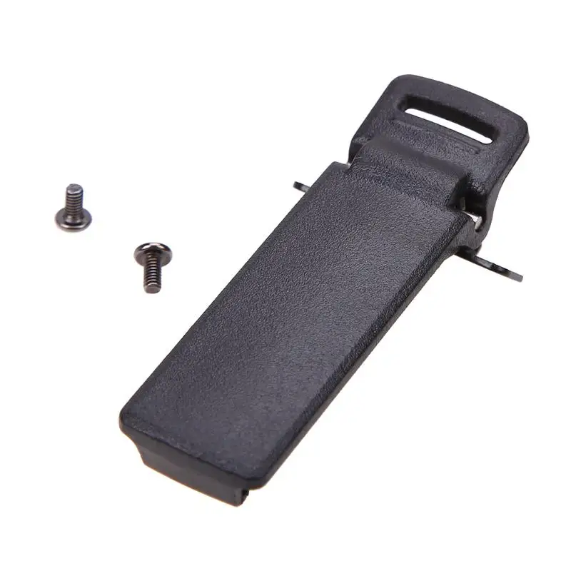 2Pcs Walkie Talkie Spare Part Back Belt Clip for Baofeng 2-way Radio UV5R Replace The Back Clip Radio Accessories