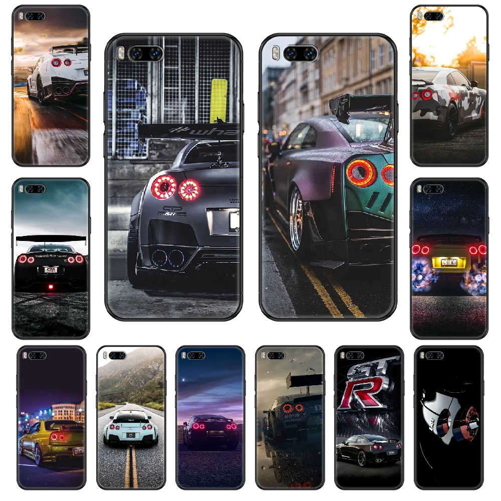 Спортивный GTR автомобильный чехол для телефона Xiaomi Mi 6 8 9 A1 2 3 Max3 Mix2 Mix2S X T Lite Pro