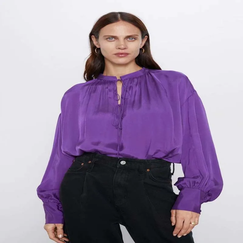 2019 Горячая Распродажа новая модная Осенняя женская блузка новый пуловер с