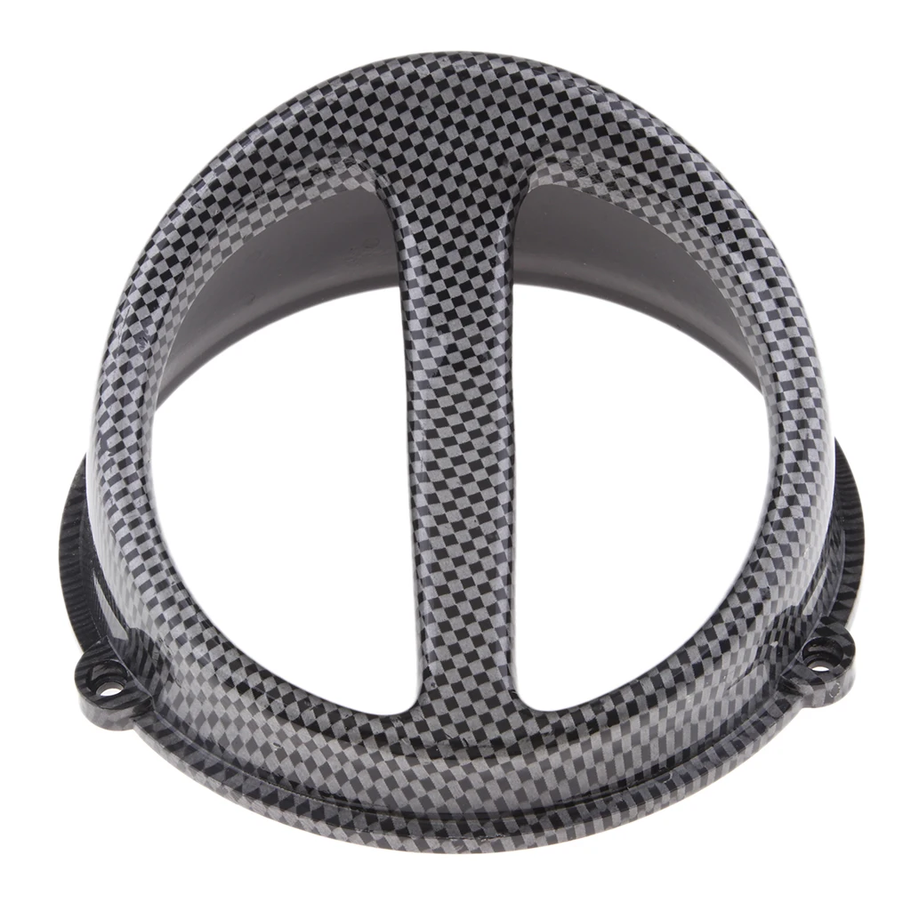 

Carbon Fiber Look Air Scoop Fan Cover Cap for GY6 50cc 125cc 150cc Scooter