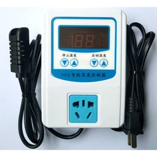 Цифровой дисплей интеллектуальный регулятор влажности Датчик влажности метр разъем увлажнение и осушение может быть установлен