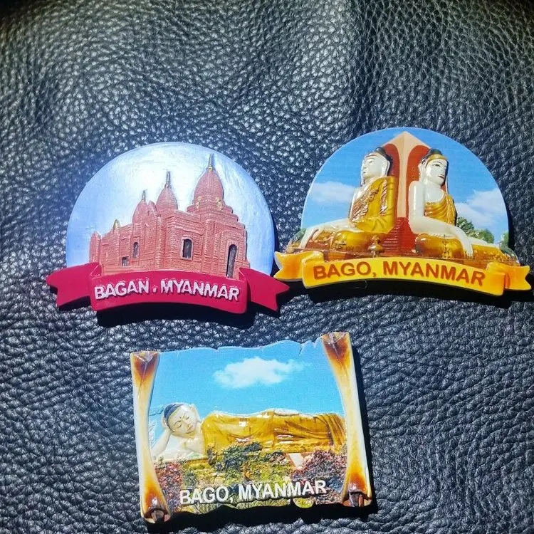 Turkey Myanmar Pakistan Korea Fridge Magnet Tourist Souvenir Russia Canada Portugal Magnetic Stickers Kitchen Decor Gifts Ideas