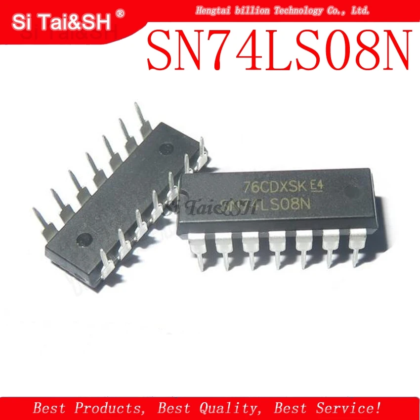 

10PCS SN74LS08N SN74LS08 DIP14 DIP 74LS08N 74LS08 new original