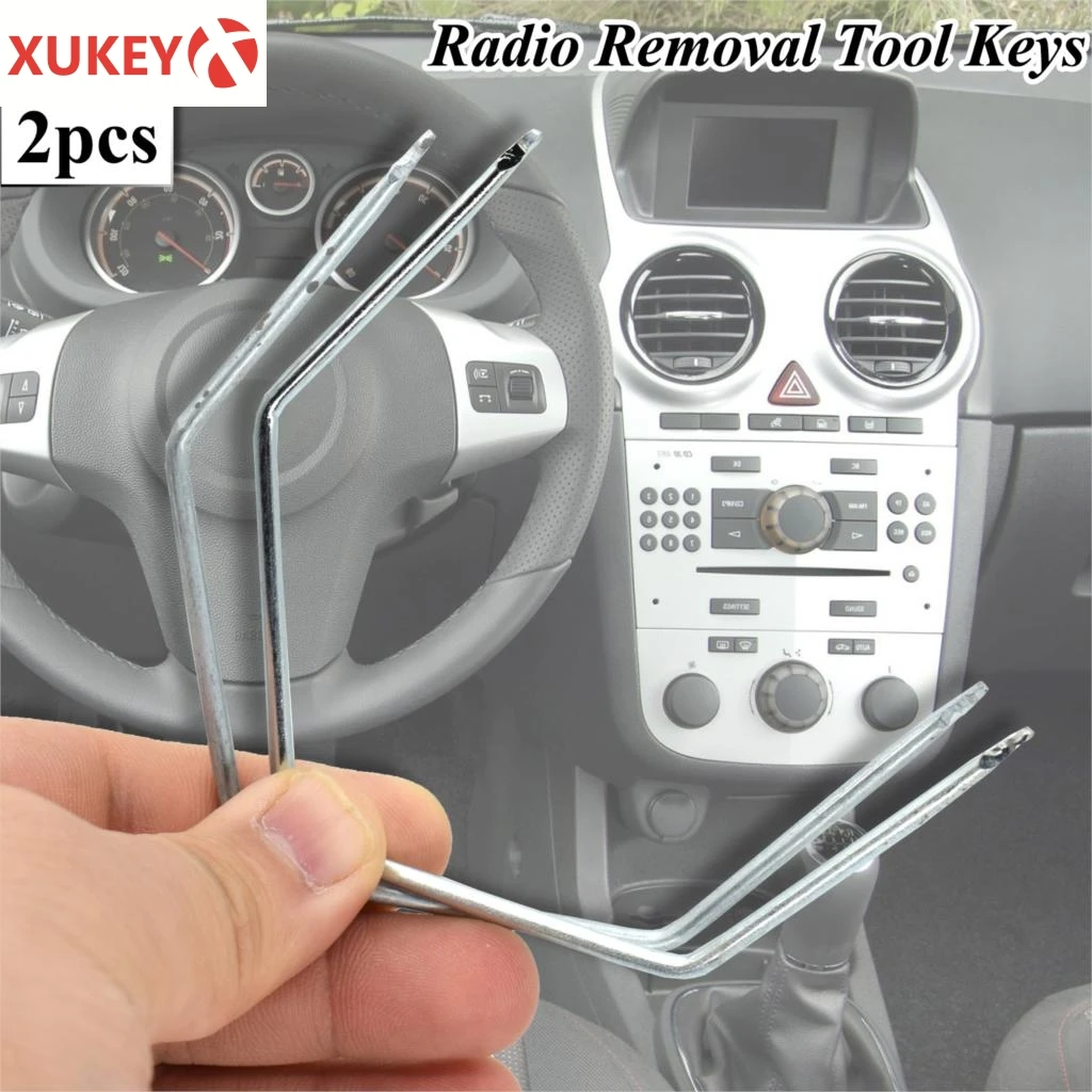 RADIO REMOVAL 2 KEYS/TOOLS FOR VAUXHALL OPEL RADIO REMOVAL 2 KEYS/TOOLS FOR VAUXHALL OPEL