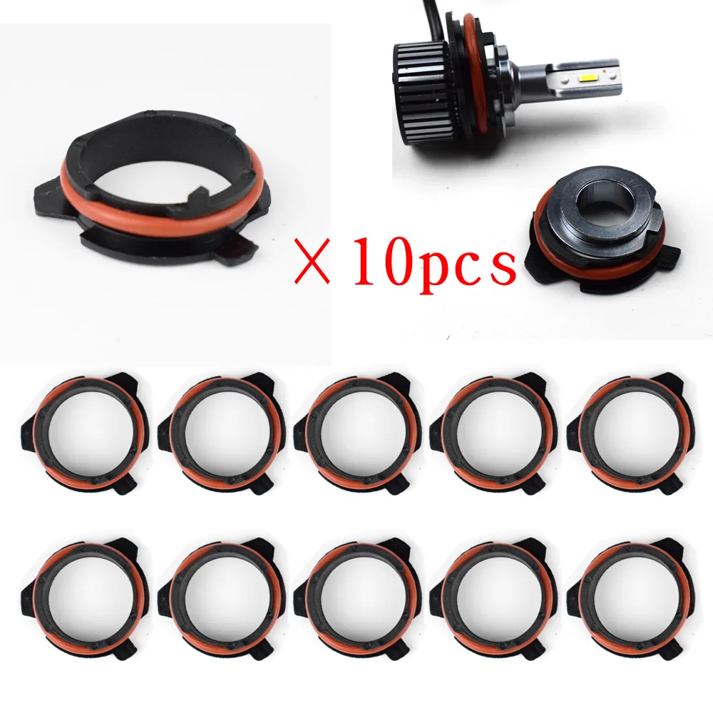 

Dyoung 10pcs D125 h7 car accessories adapter h7 led base for BMW 5 series1997-2003 E39 E60 E61 F10 F11 F07 F85 G30 Mercedes-benz