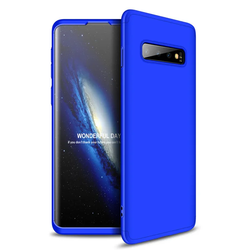 360 полный защитный чехол для телефона samsung Note 10 Pro матовый ПК противоударный чехол для samsung Galaxy S9 S10 Plus A70 M30 чехол s