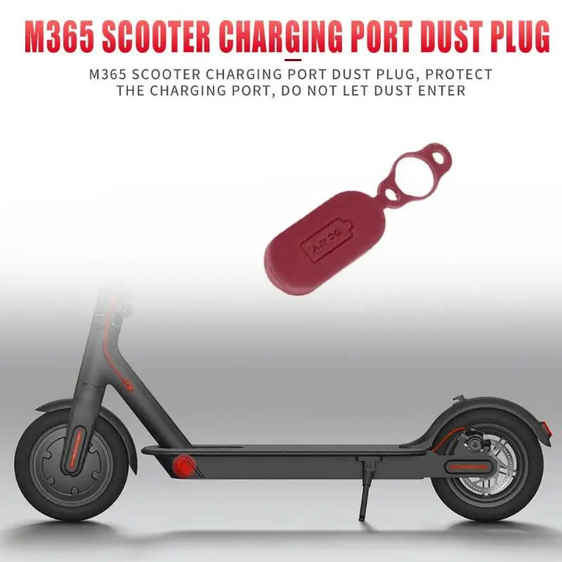 

Rubber Charge Port Cover Dust Plug Silicone Cap Cycling Part or XIAOMI M365 Electric Scooter Home Electric vehicle Accessories