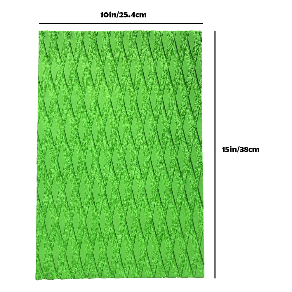 Non Slip Dog Traction Mat Skid Kayak Grip Pad Versatile Strong Adhesive Backing for Skimboard Surfboard Skateboard Kayak Canoe