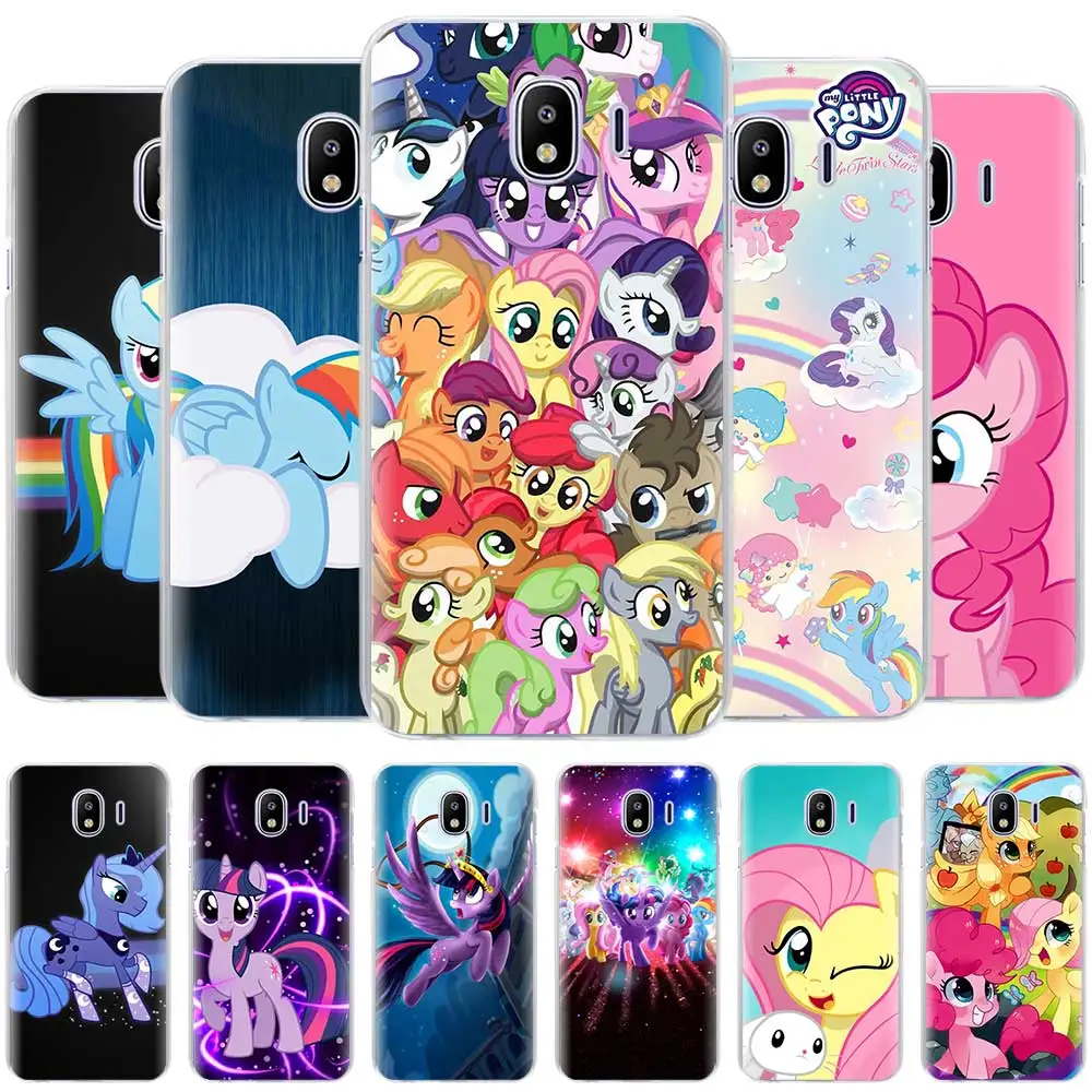 

My Little Pony Cases for Samsung Galaxy J4 Plus J6 Plus J8 2018 J3 J5 J7 2017 J5 Prime hard Housing Cover