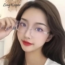 Синий светильник, очки для мужчин, компьютерные очки, игровые очки, прозрачная оправа для очков, женские анти-синие очки