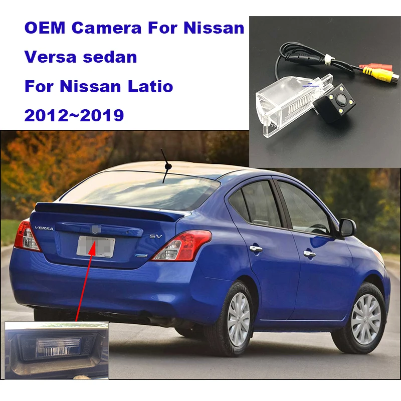 

Yessun HD CCD Night Vision Car Rear View Reverse Backup Camera Waterproof For Nissan Versa sedan For Nissan Latio 2012~2019