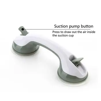

Bathroom Vacuum Suction Cup Handrail For Elderly Disabled Shower Grab Bar Safety Tub Glass Door Anti Slip Handle Keep Balance