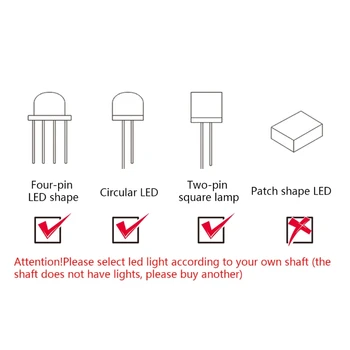 

2020 New Gateron mx switch 5 pin Switches RGB SMD Axis Compatible for mechanical Keyboard