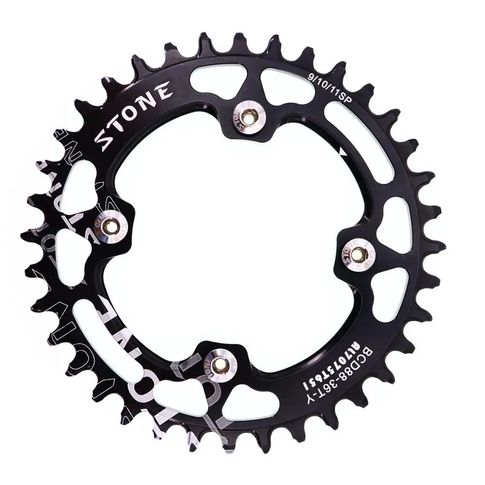 Круглая велосипедная пластина 88 BCD для Shimano M985 32t 34t 36t 38t 40t 42 44 46 48T MTB зубчатая
