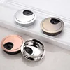 35-80mm Round Wire Hole Cover Base Zinc Alloy PC Desk Table Grommet Cable Outlet Port Surface Line Box Protection Organizer ► Photo 2/6