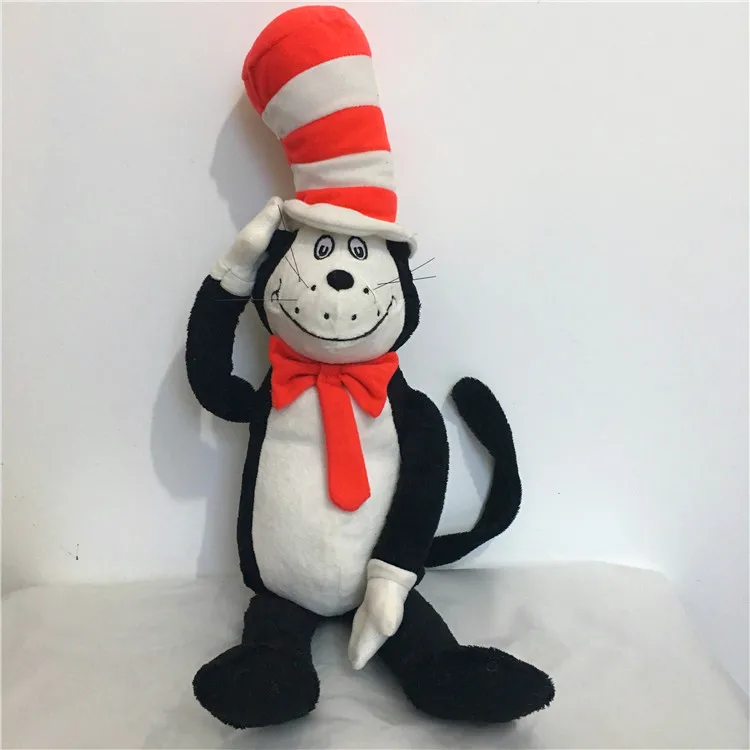 20 &quotвысокое качество Оригинальные Плюшевые игрушки Dr. seuss cat в шляпе для детей