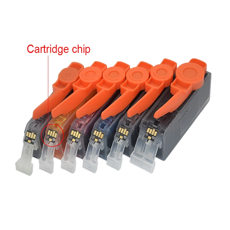 Cartucho de Tinta para Impressora Pgi580 Cli581 Canon Pixma Ts8150 Ts8151 Ts8152 Ts8250 Ts8251 Ts8252 Ts8350 Ts9150 Ts9155 - Imagem 2