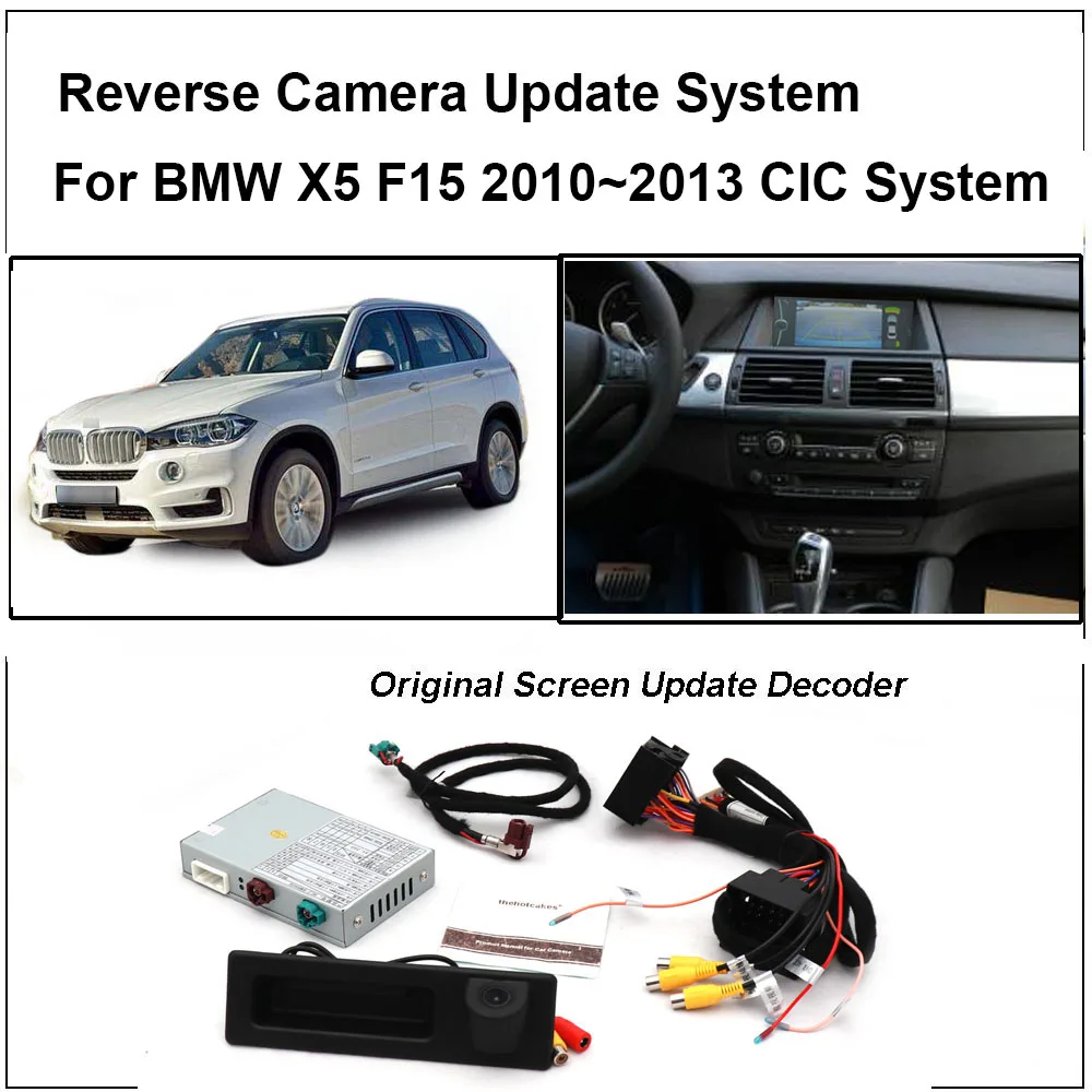 Car rear view camera For BMW X3 F25 20102013 CIC System Reversing