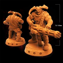

1/18 100mm 1/24 75mm Resin Model Kits Orc Soldier Unpainted No Color RW-524