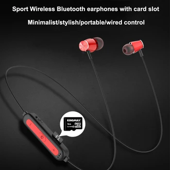 

E13 Bluetooth Earphones Sport Sweat-proof Wireless Ear Phones BT 5.0 Wireless Earbuds Game Music Headset Support with TF Card