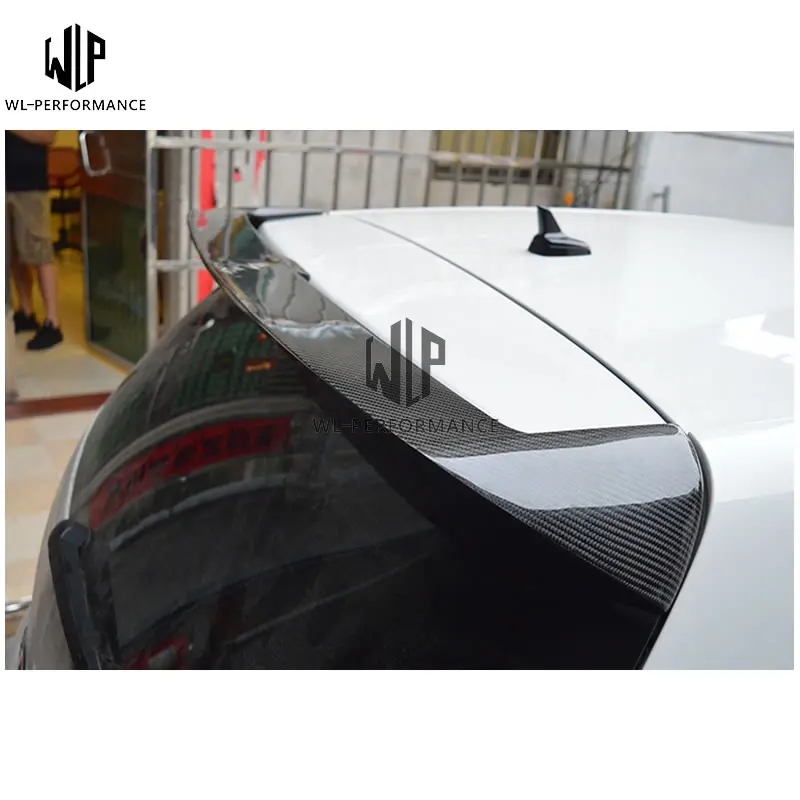 Golf 6 GTI R20 задний спойлер на крышу из углеродного волокна для Volkswagen Golf 6 GTI R20 10-13 для стайлинга автомобилей