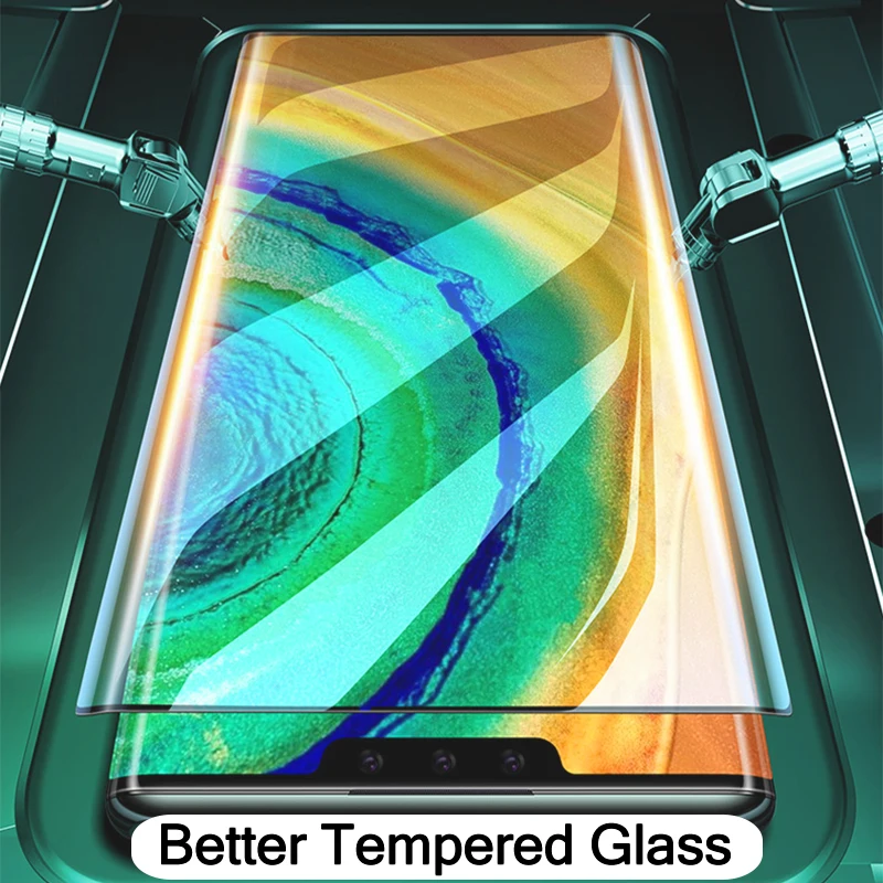 Оригинальная коробка полностью изогнутое закаленное стекло защитное стекло на для samsung Galaxy самсунг A50 A10 A20 A30 A60 A70 защитная пленка протектор экрана для стекло на самсунг a5 J6 J8 пленка телефон