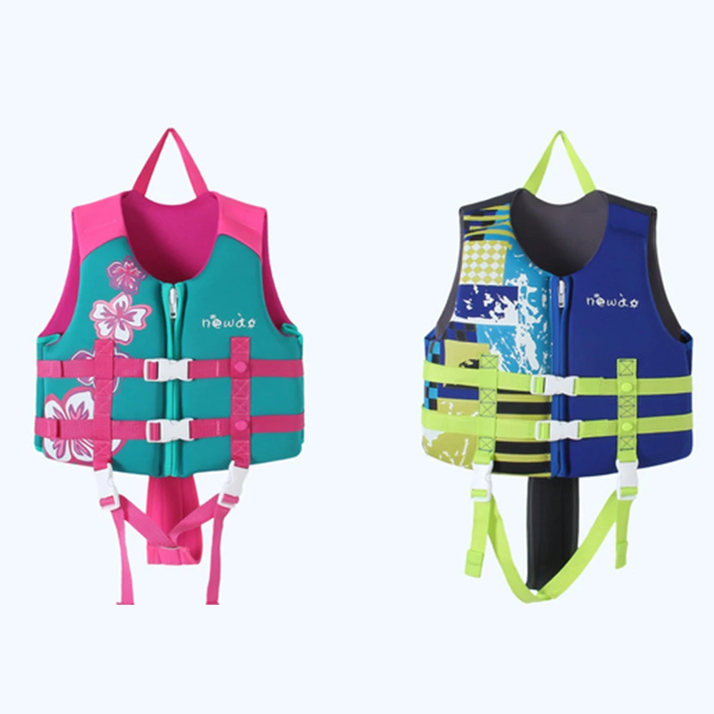 Kids Girls Boys Life Jacket Swim Vest Floating Kayak Buoyancy Aid Watersport New 