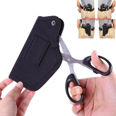 Тактическая кобура для пистолета скрытая с металлическим зажимом IWB OWB чехол