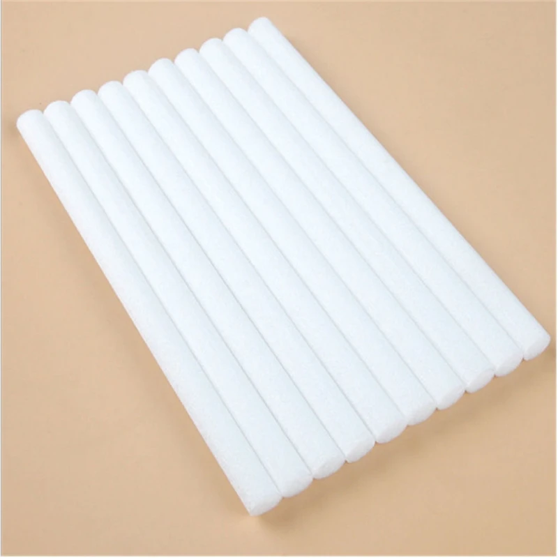 

50 Pcs 8mm Humidifier Filter Cotton Swab USB Air Ultrasonic Humidifier Aroma Diffuser Replacement Cotton Sponge Stick 15cm